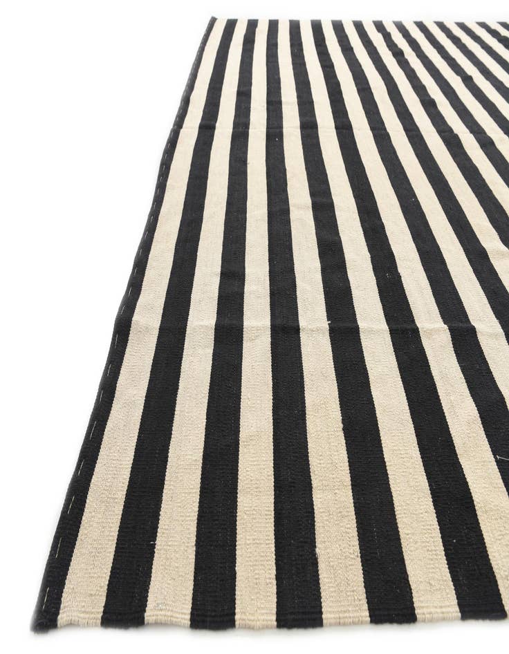 Detail image of  8' 3 x 11' 1  Hand Woven Kilim Modern Wool Rug