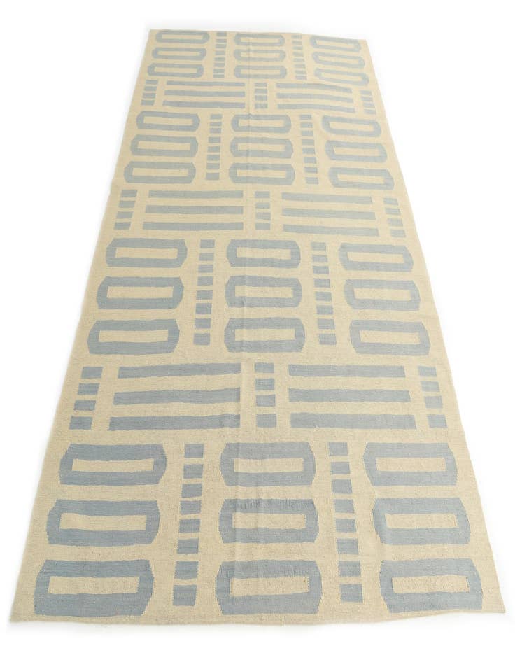 Detail image of  6' 9 x 9' 8  Hand Woven Kilim Modern Wool Rug