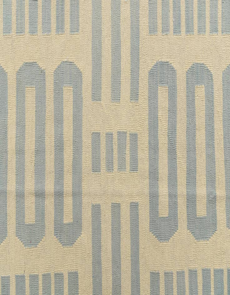 Detail image of  6' 9 x 9' 8  Hand Woven Kilim Modern Wool Rug
