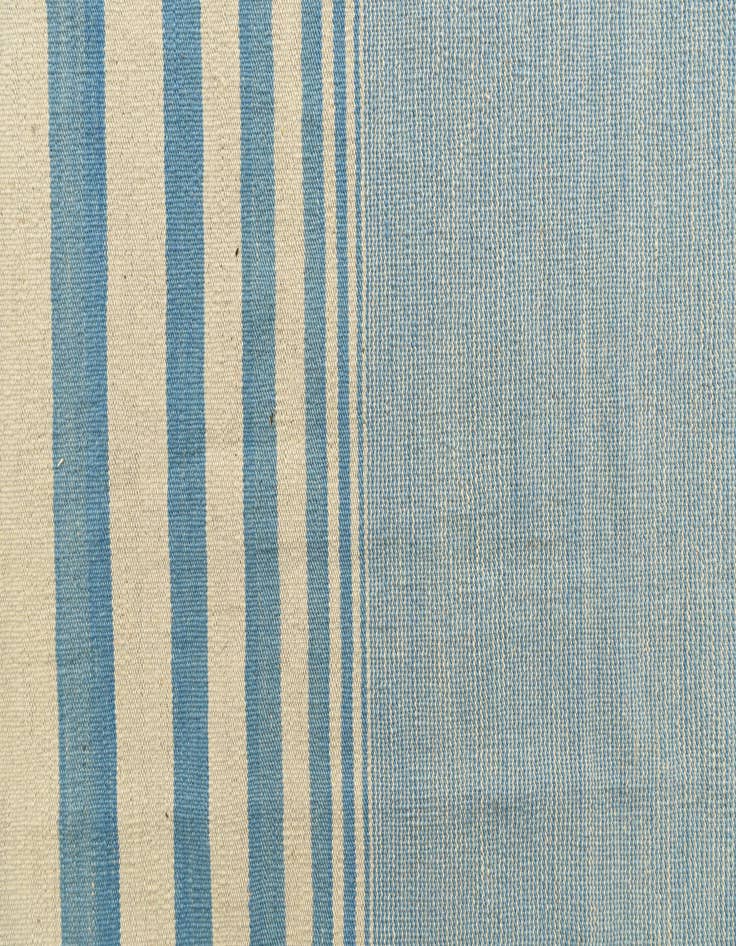 Detail image of  6' 8 x 9' 9  Hand Woven Kilim Modern Wool Rug