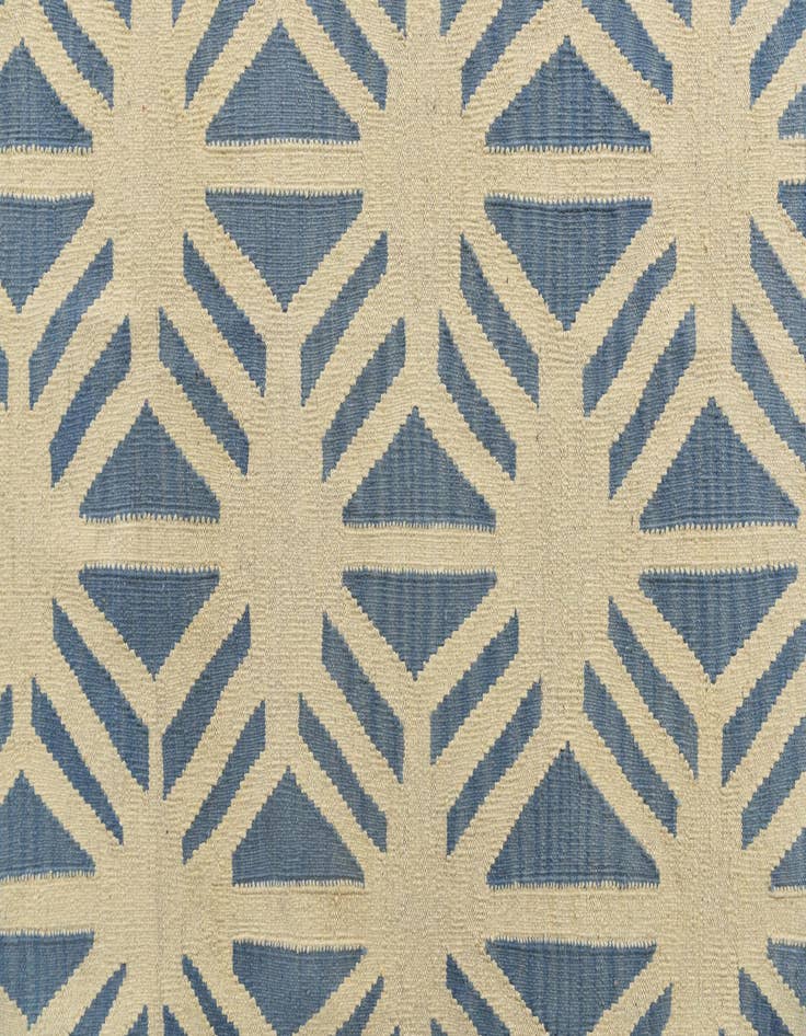 Detail image of  7' 3 x 9' 5  Hand Woven Kilim Modern Wool Rug