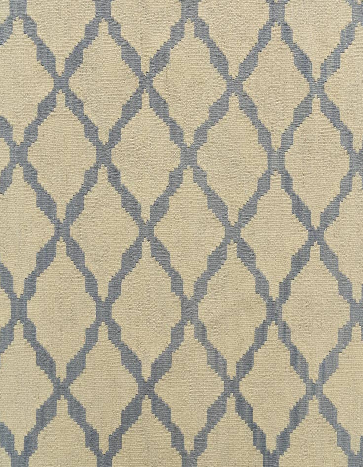 Detail image of  6' 10 x 9' 3  Hand Woven Kilim Modern Wool Rug