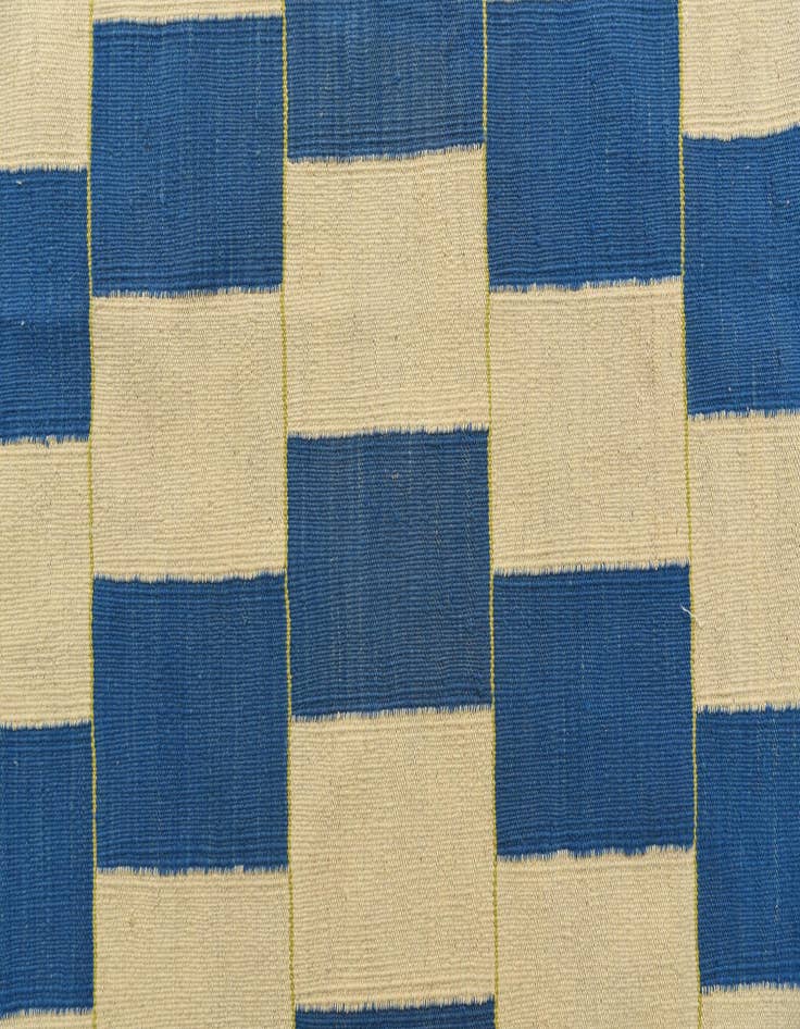 Detail image of  6' 10 x 9' 6  Hand Woven Kilim Modern Wool Rug