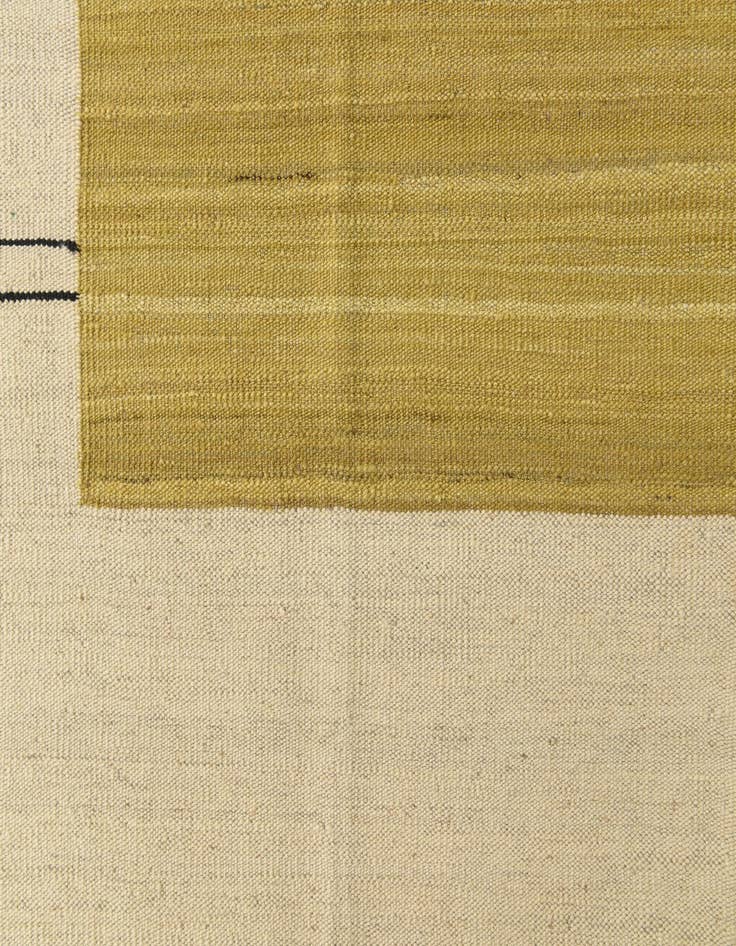 Detail image of  5' 3 x 6' 5  Hand Woven Kilim Modern Wool Rug