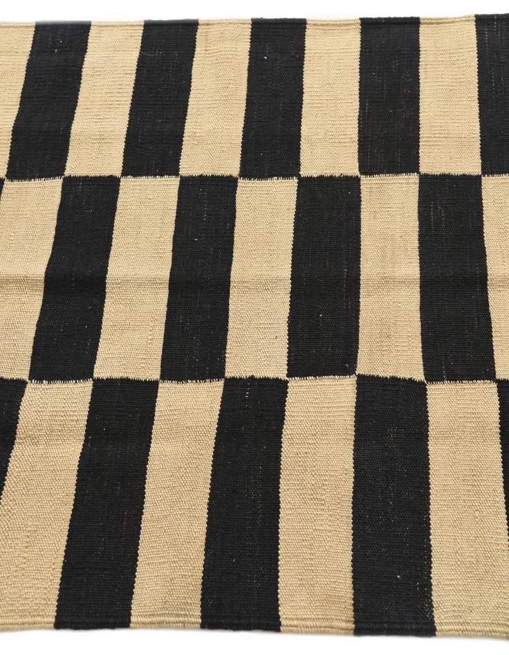 Detail image of  2' 8 x 3' 10  Hand Woven Kilim Modern Wool Rug