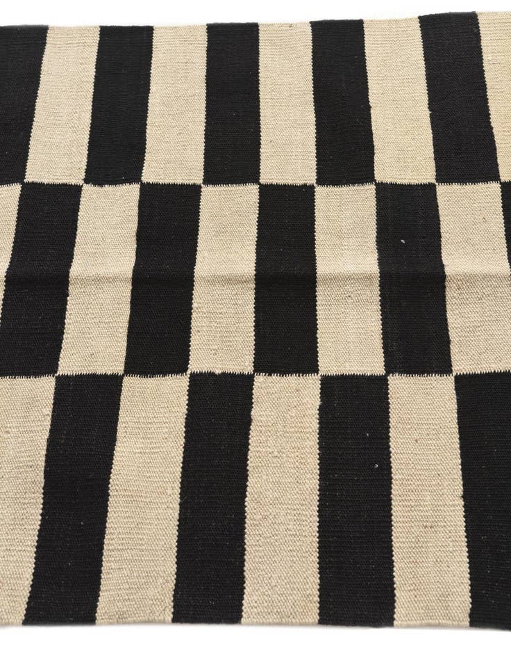 Detail image of  2' 8 x 3' 9  Hand Woven Kilim Modern Wool Rug