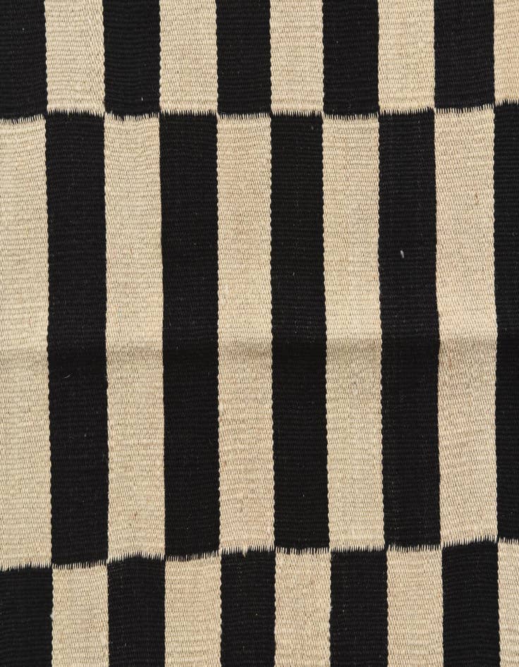 Detail image of  2' 8 x 3' 9  Hand Woven Kilim Modern Wool Rug