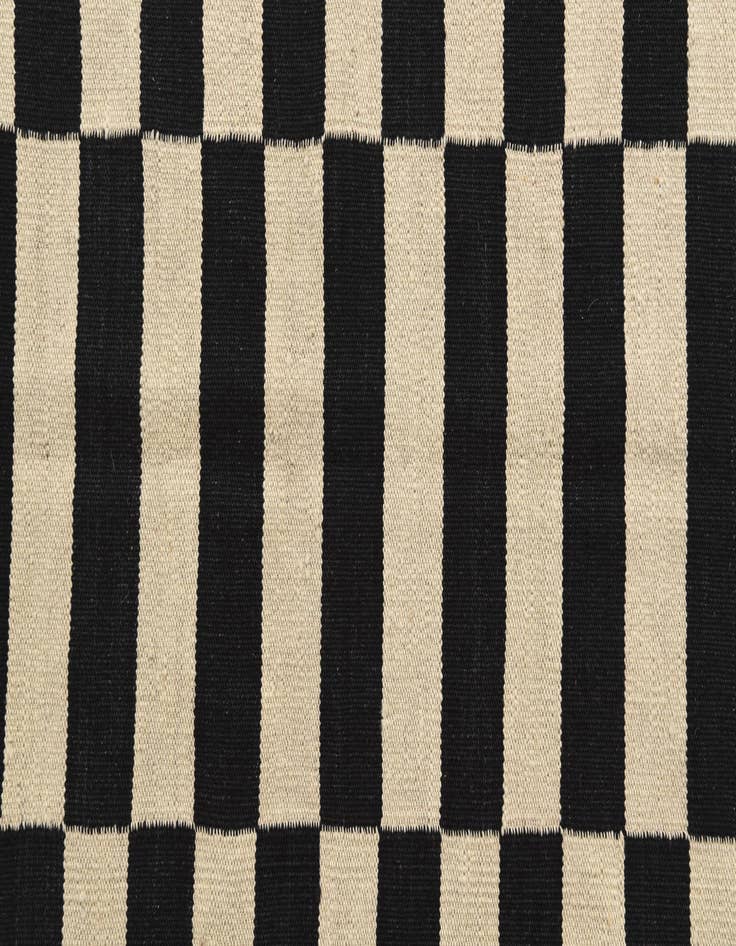 Detail image of  2' 7 x 4' 7  Hand Woven Kilim Modern Wool Rug