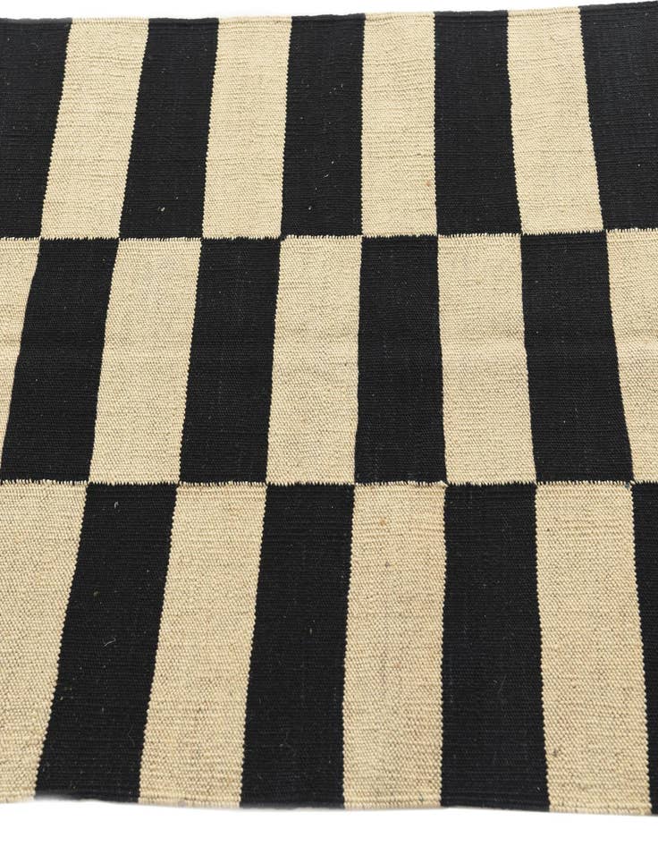 Detail image of  2' 7 x 3' 9  Hand Woven Kilim Modern Wool Rug