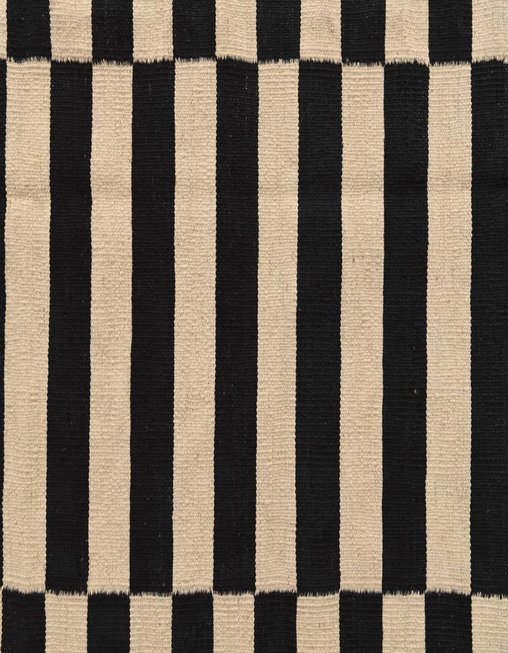 Detail image of  6' 7 x 9' 8  Hand Woven Kilim Modern Wool Rug