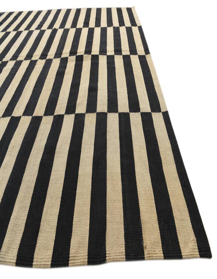 Detail image of  7' x 9' 10  Hand Woven Kilim Modern Wool Rug