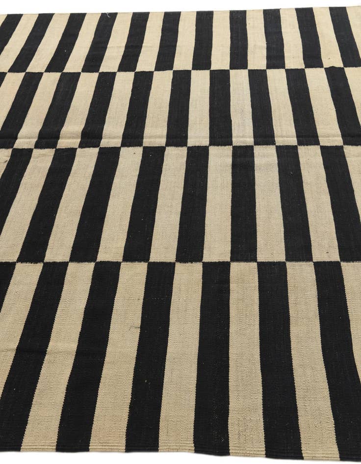 Detail image of  7' x 9' 10  Hand Woven Kilim Modern Wool Rug