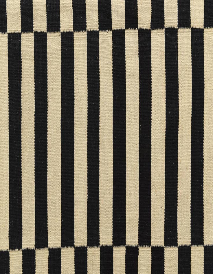 Detail image of  6' 7 x 9' 9  Hand Woven Kilim Modern Wool Rug