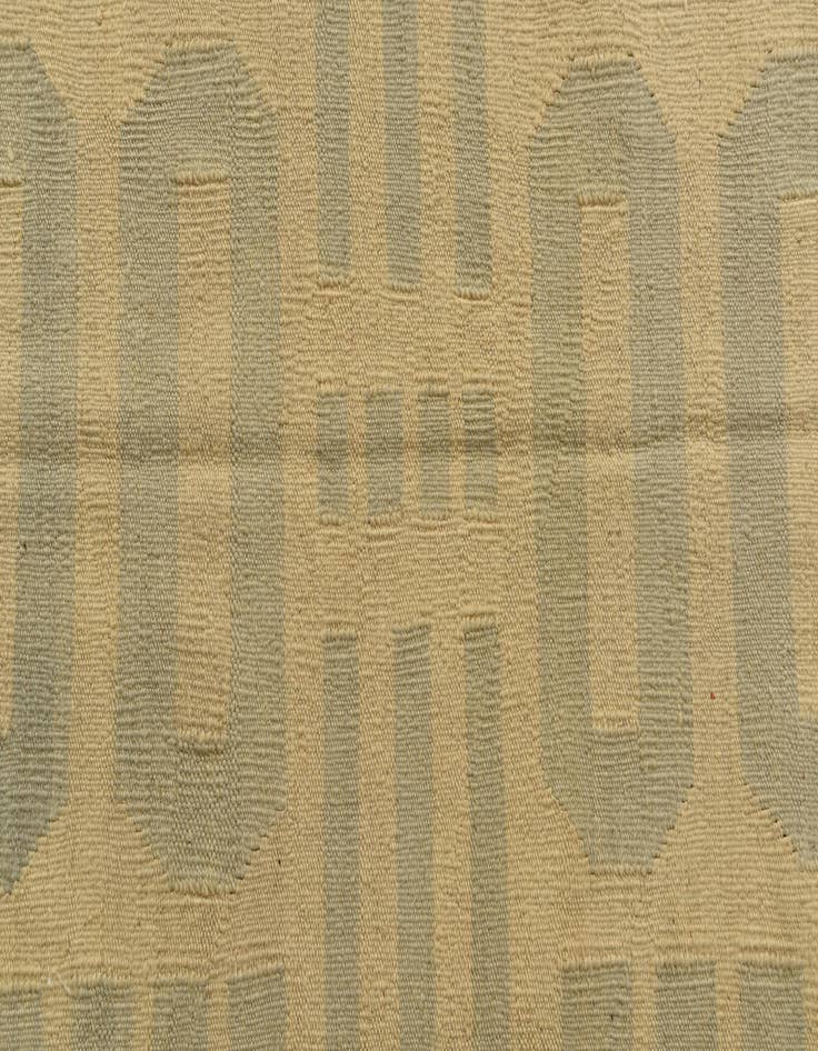 Detail image of  4' 10 x 6' 7  Hand Woven Kilim Modern Wool Rug