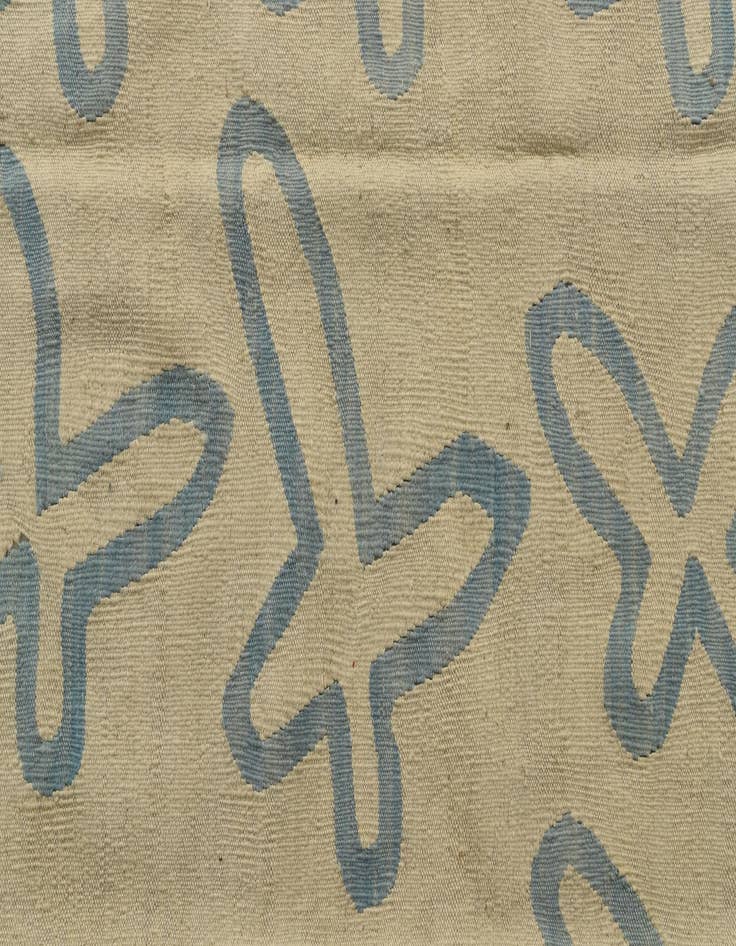 Detail image of  5' 8 x 7' 10  Hand Woven Kilim Modern Wool Rug