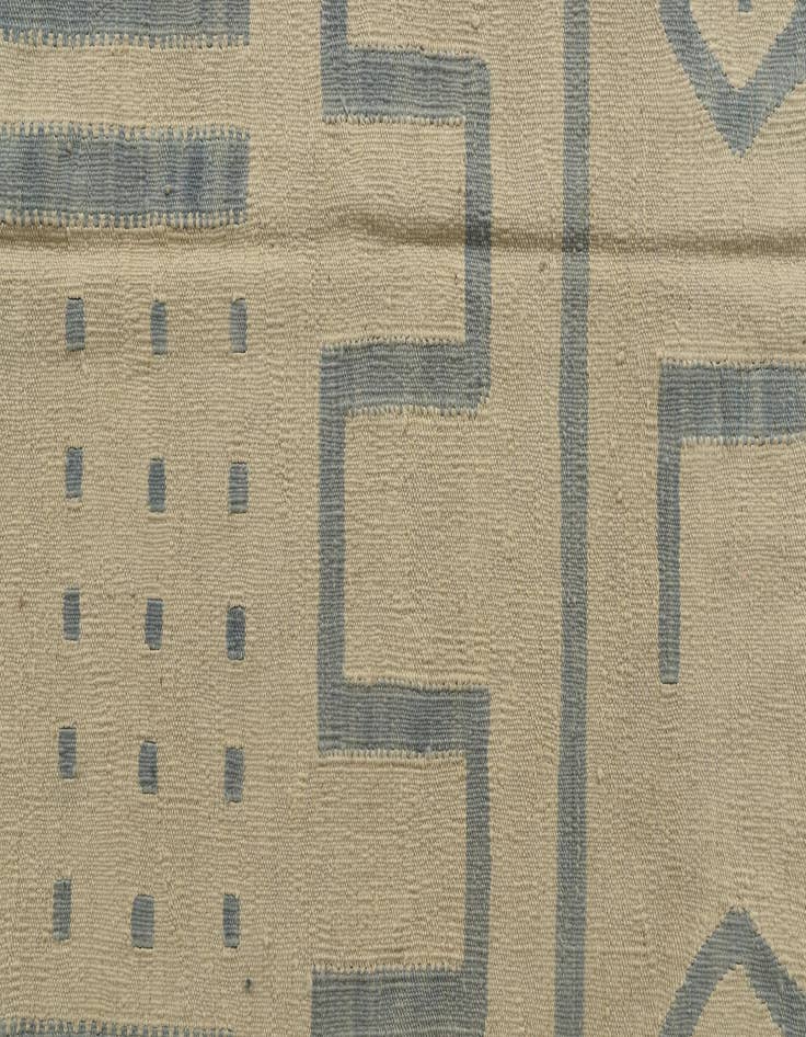 Detail image of  5' 4 x 6' 7  Hand Woven Kilim Modern Wool Rug