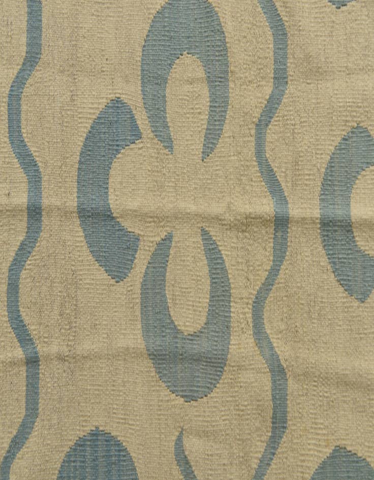 Detail image of  5' 2 x 6' 5  Hand Woven Kilim Modern Wool Rug