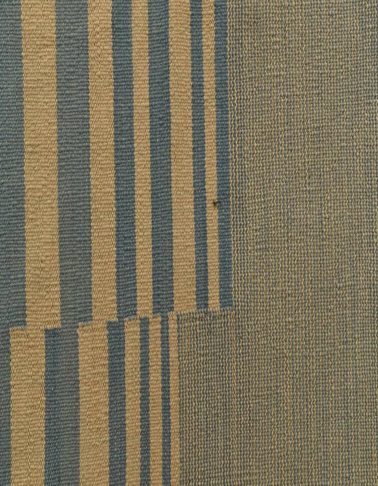 Detail image of  5' 6 x 7' 6  Hand Woven Kilim Modern Wool Rug