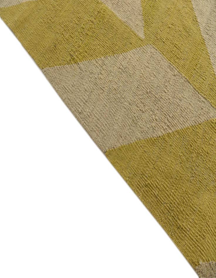 Detail image of  10' 9 x 13' 1  Hand Woven Kilim Modern Wool Rug