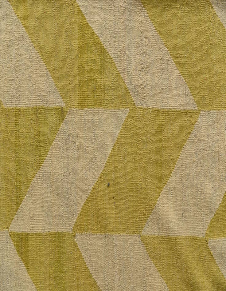 Detail image of  10' 9 x 13' 1  Hand Woven Kilim Modern Wool Rug