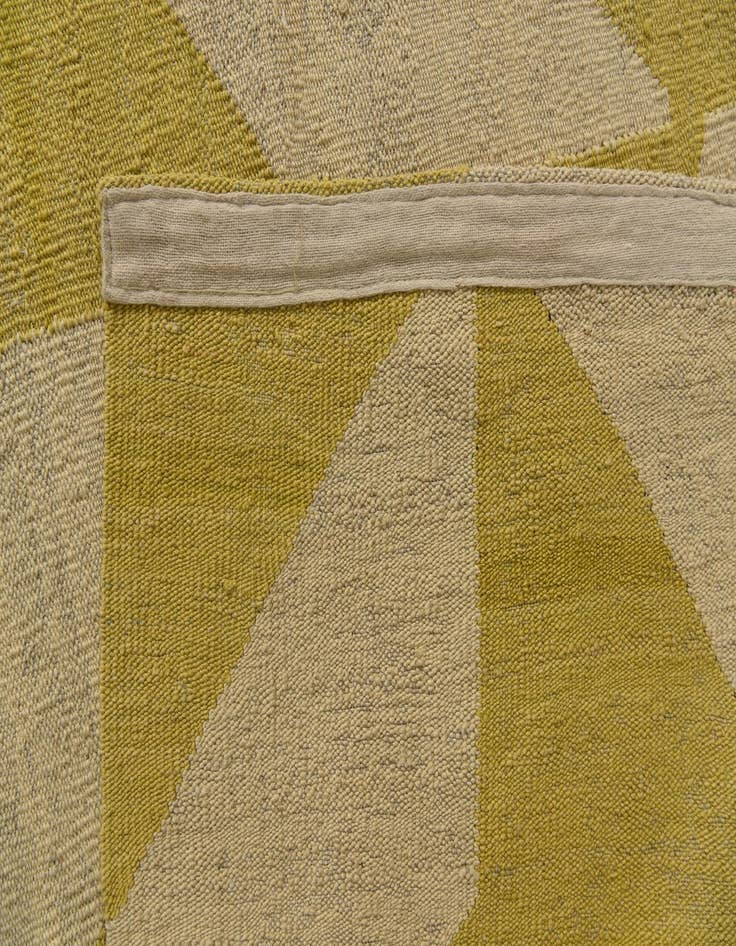 Detail image of  10' 9 x 13' 1  Hand Woven Kilim Modern Wool Rug