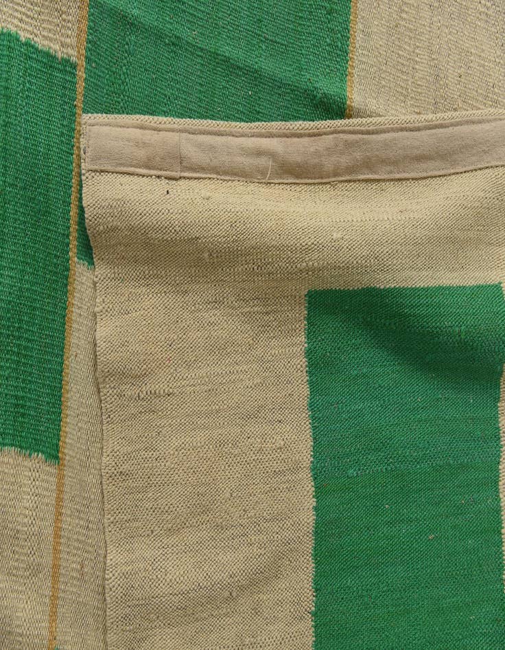 Detail image of  9' 3 x 13'  Hand Woven Kilim Modern Wool Rug