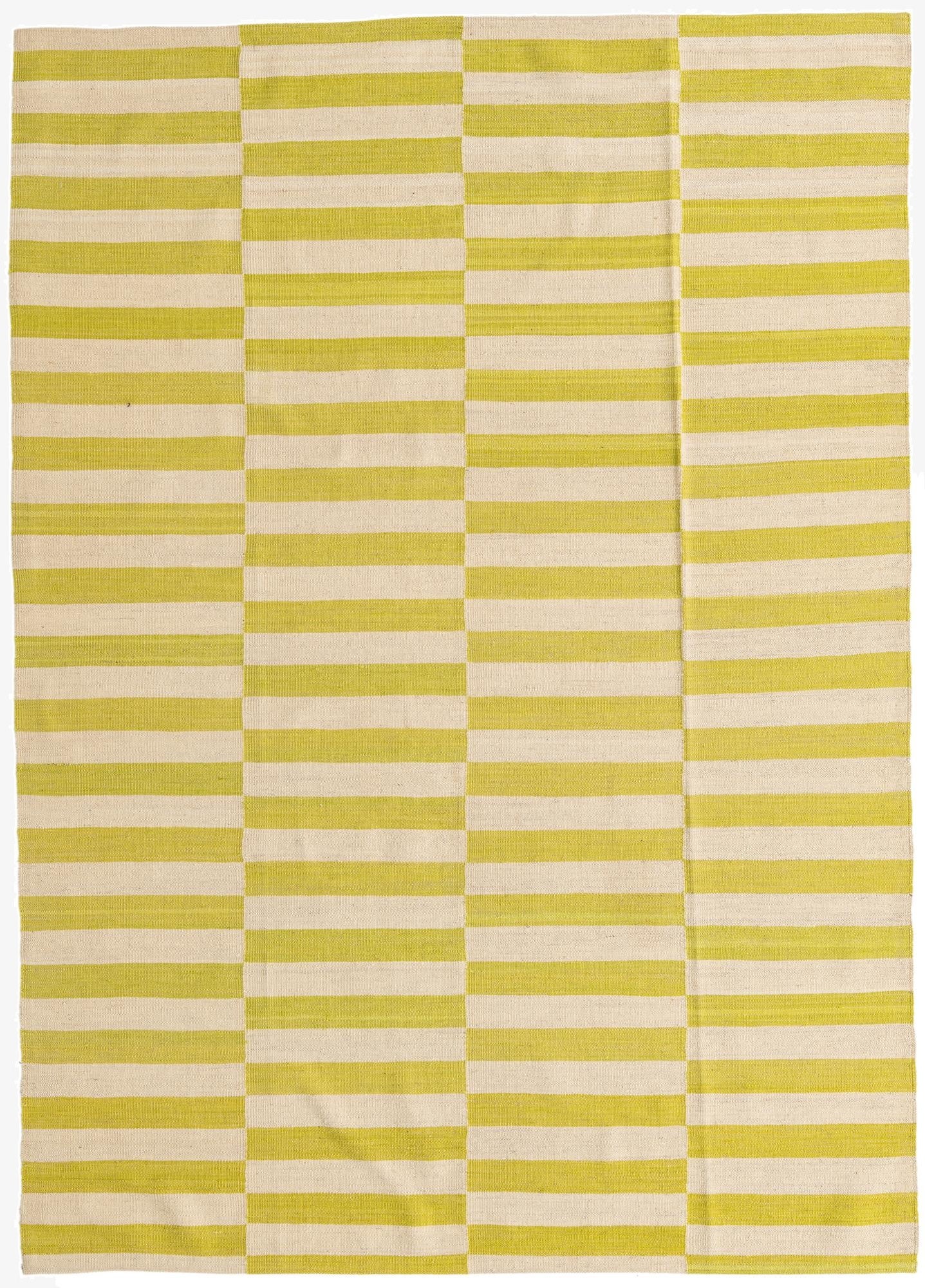  5' 8 x 7' 10  Hand Woven Kilim Modern Wool Rug