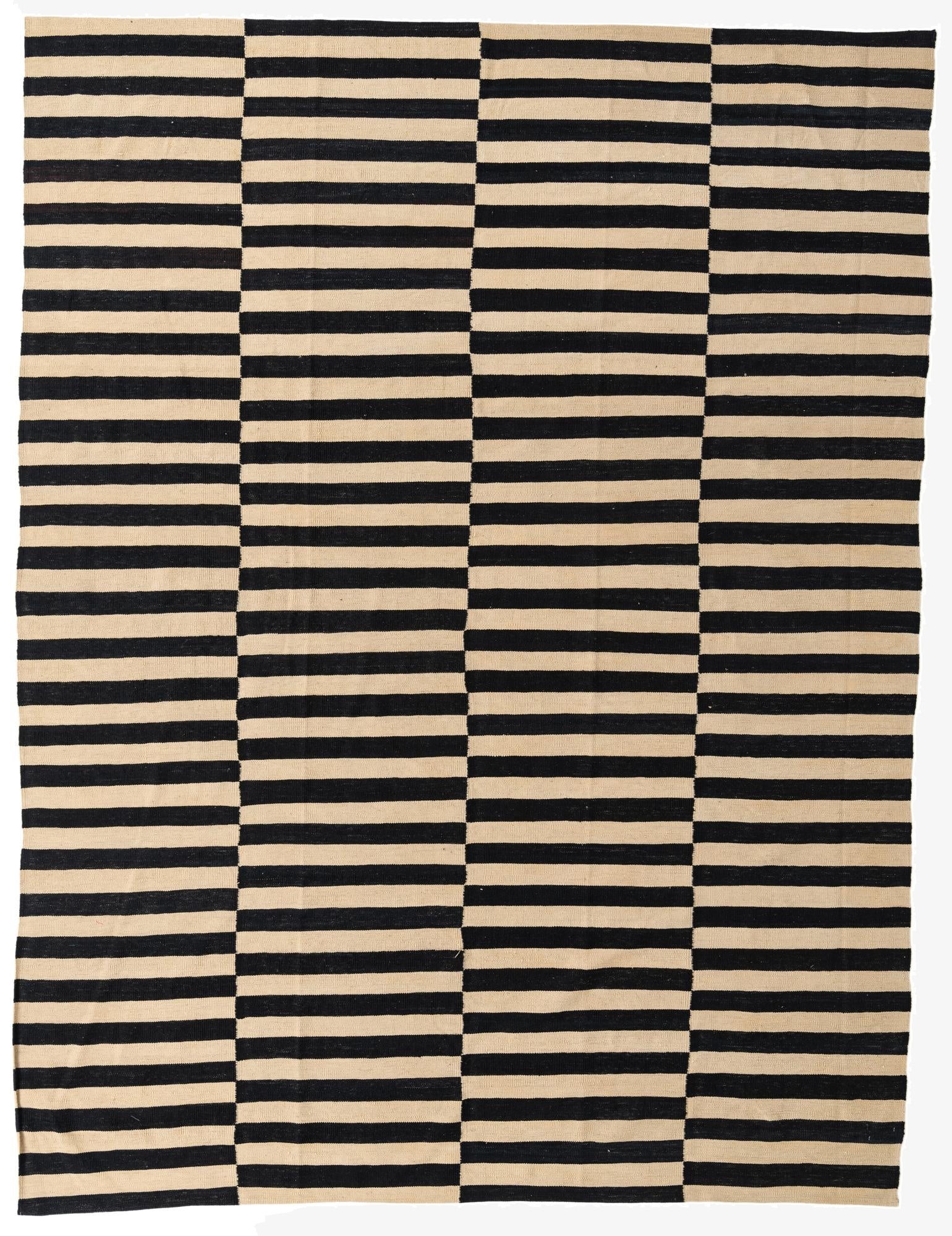  8' 5 x 11' 2  Hand Woven Kilim Modern Wool Rug