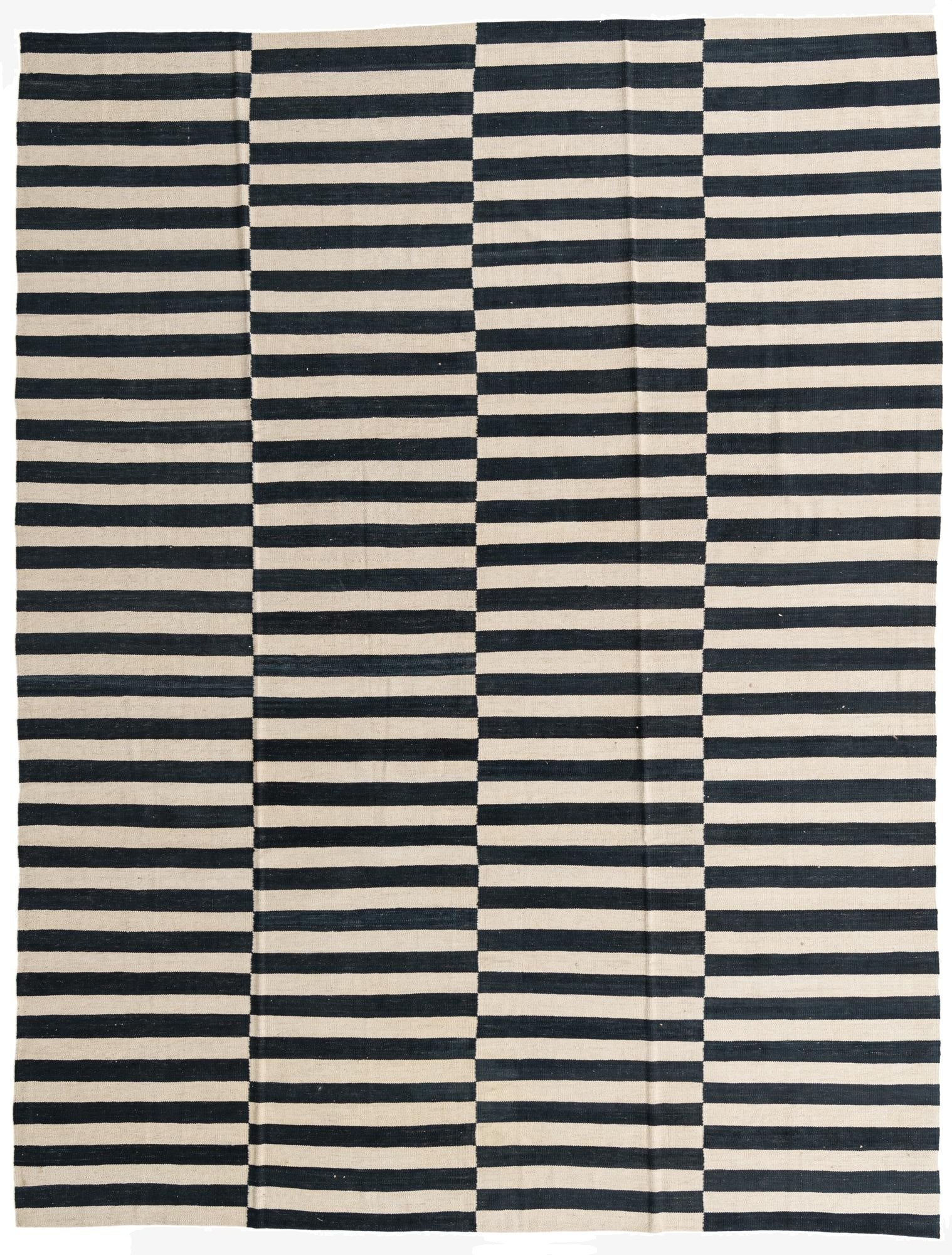  8' 6 x 11' 2  Hand Woven Kilim Modern Wool Rug