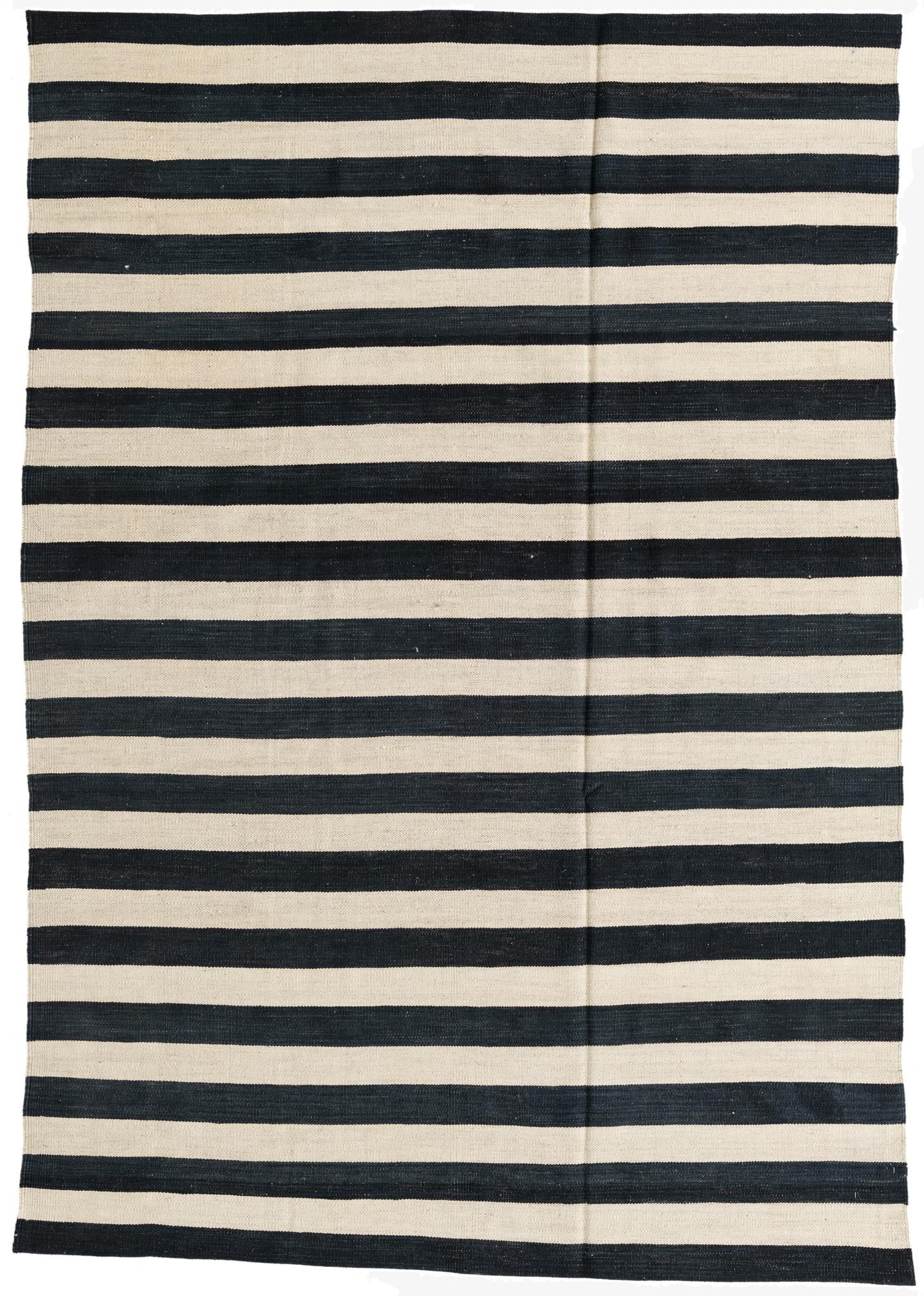  5' 6 x 8'  Hand Woven Kilim Modern Wool Rug