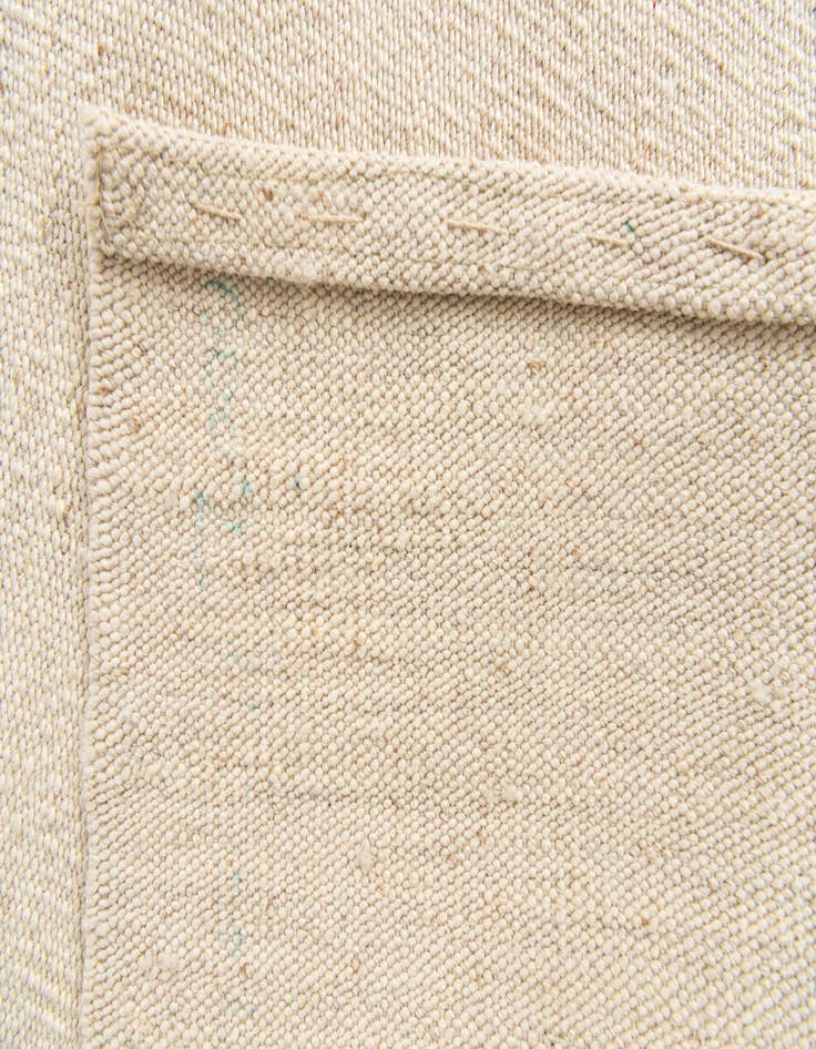 Detail image of  5' 4 x 6'  Hand Woven Kilim Suzani Wool Rug