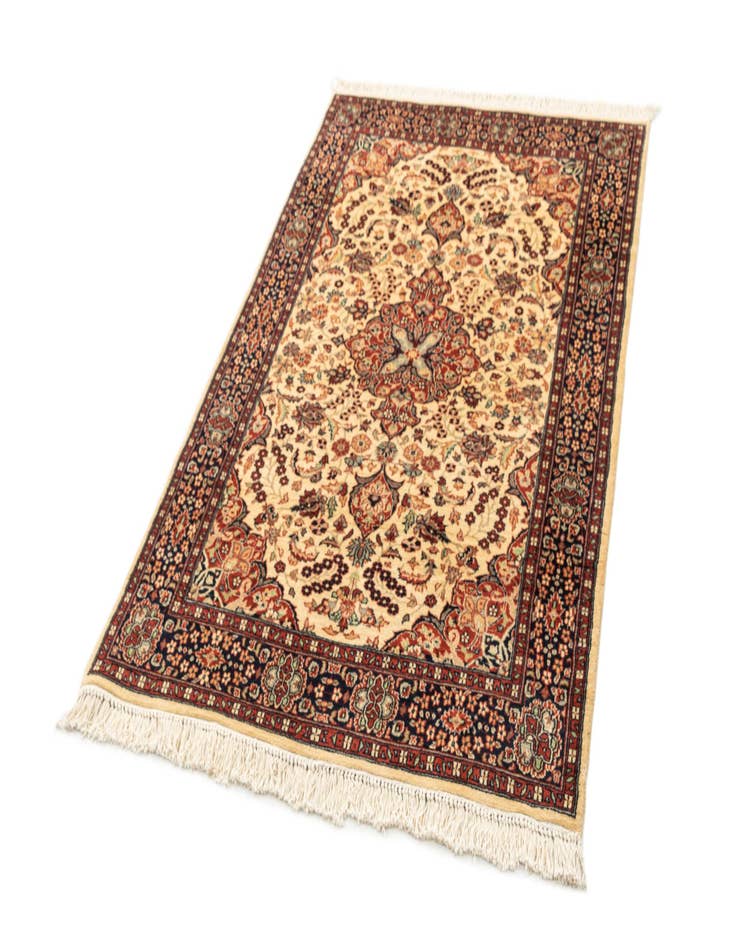 Detail image of  4' 2 x 6' 3  Hand Knotted Lahour Oriental Wool Rug