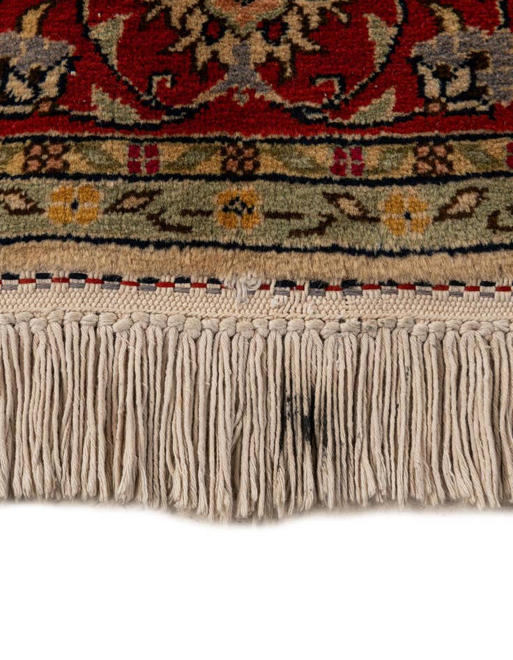 Detail image of  4' 11 x 6' 10  Hand Knotted Lahour Wool Rug