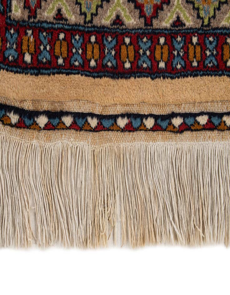 Detail image of  3' 1 x 4' 7  Hand Knotted Lahour Oriental Wool Rug