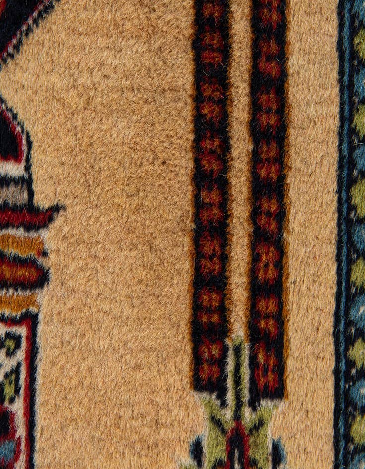 Detail image of  3' 1 x 4' 7  Hand Knotted Lahour Oriental Wool Rug