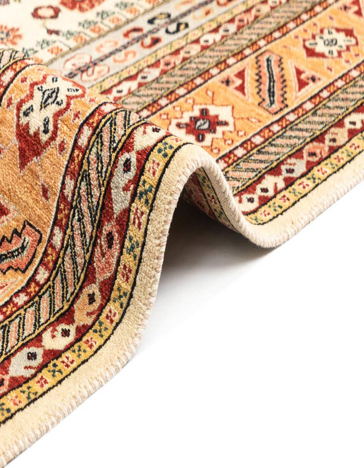 Detail image of  7' 10 x 11' 4  Hand Knotted Luribaft Rug