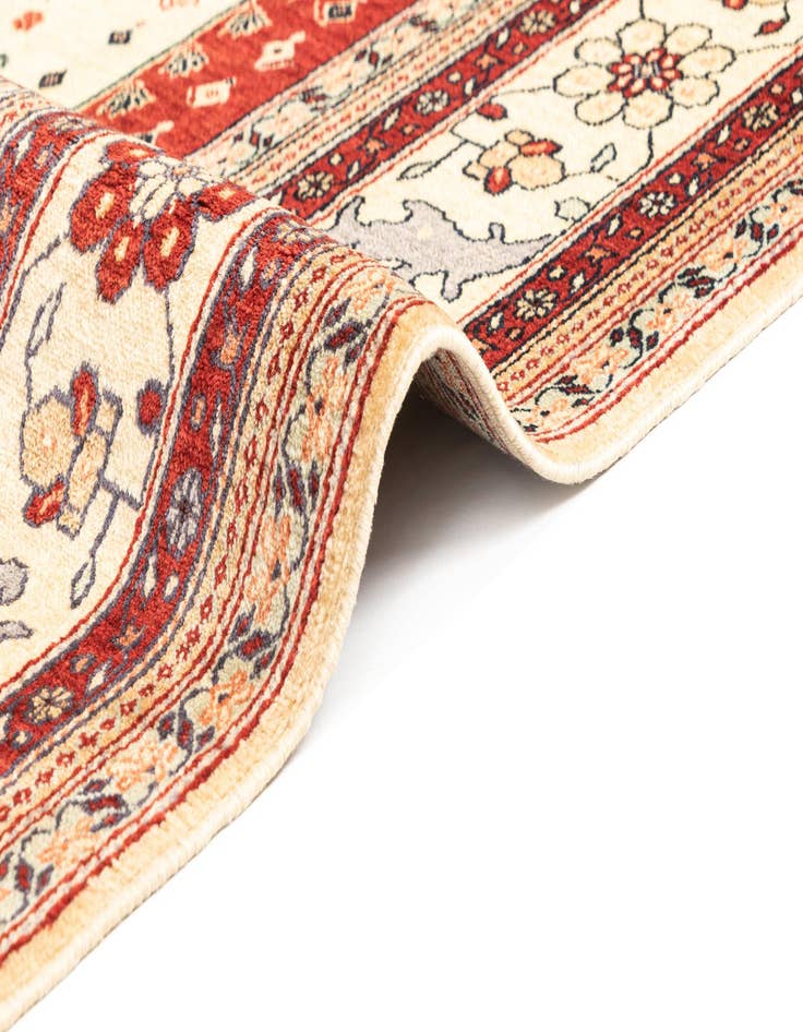 Detail image of  8' 1 x 11'  Hand Knotted Luribaft Rug