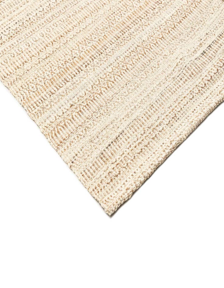 Detail image of  7' 10 x 10'  Hand Knotted Marok Kilim Rug