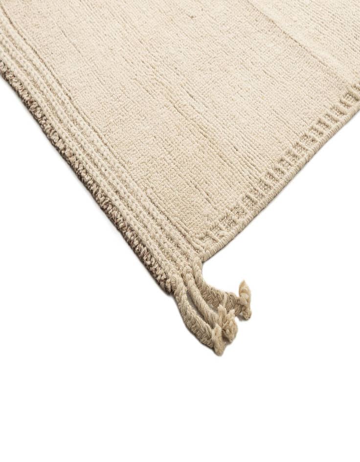 Detail image of  3' 1 x 12' 8  Hand Knotted Marok Kilim Rug