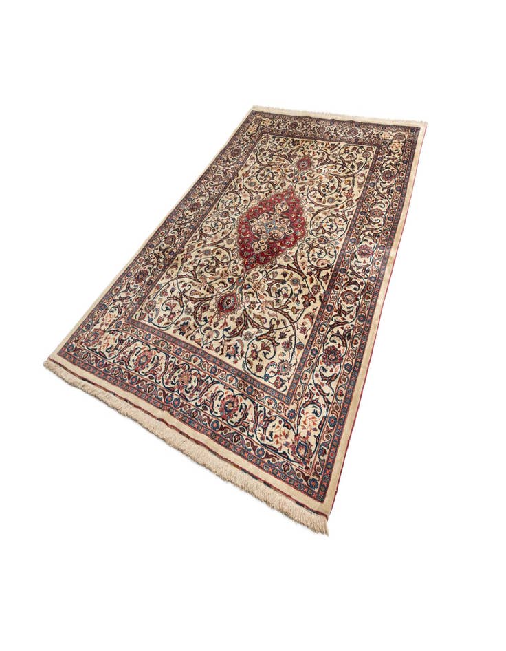 Detail image of  7' 9 x 11' 5 Mashad Wool Rug