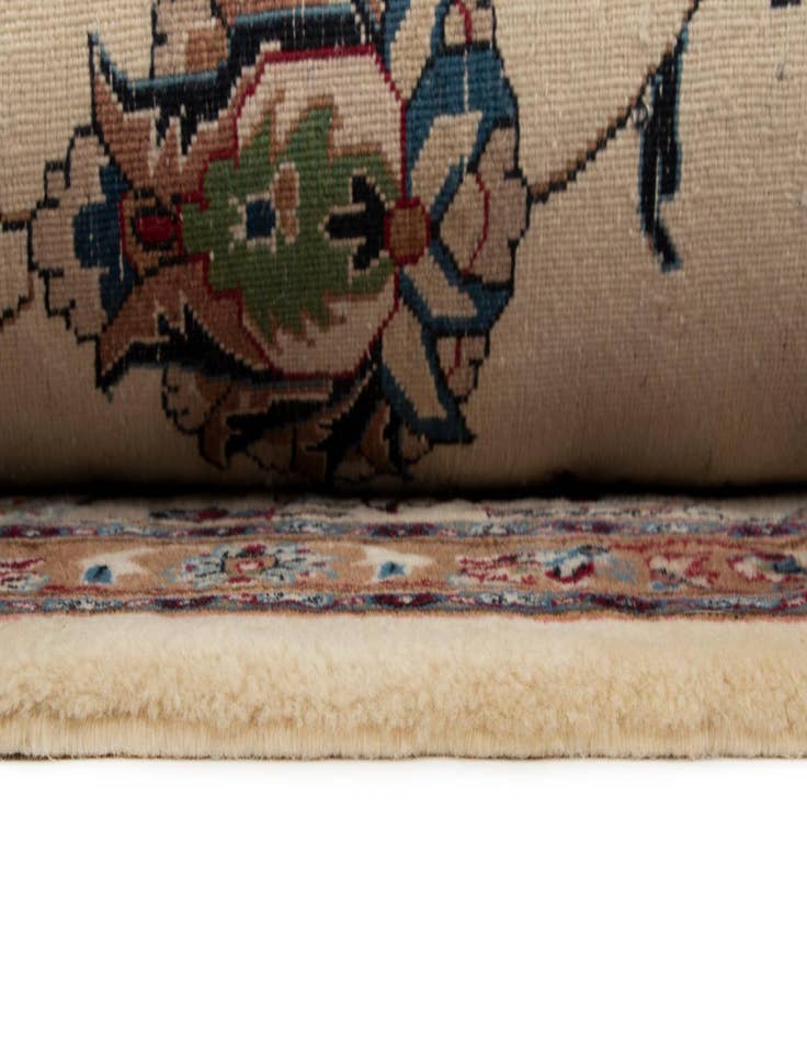 Detail image of  9' 9 x 13' 4  Hand Knotted Mashad Persian Wool Rug