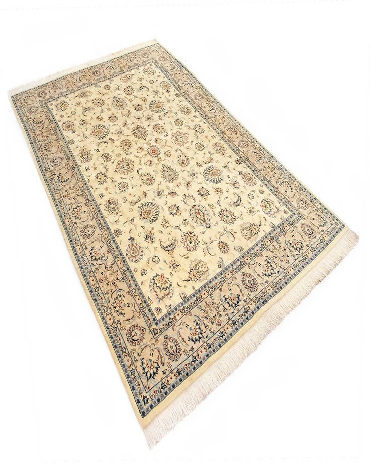 Detail image of  9' 10 x 13' 1  Hand Knotted Mashad Persian Rug