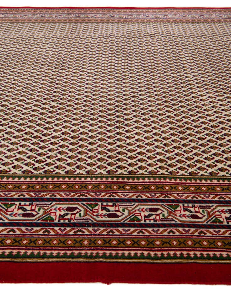 Detail image of  7' 2 x 8' 7  Hand Knotted Mir Rug