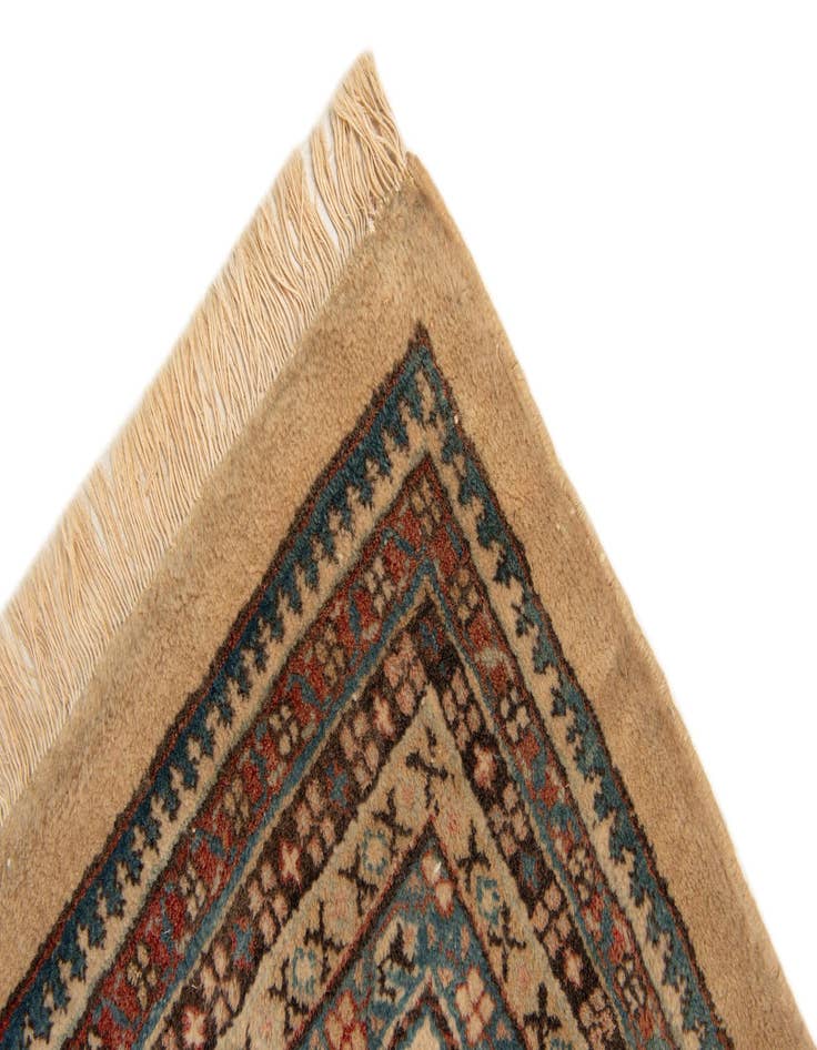 Detail image of  7' 5 x 10' 8  Hand Knotted Mir Wool Rug