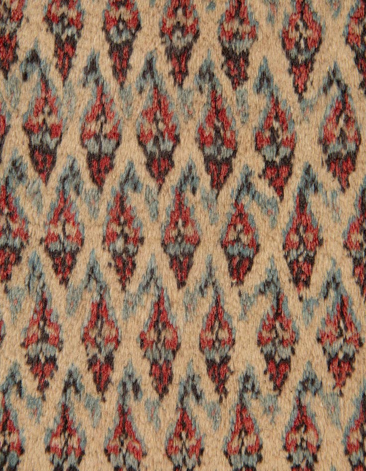 Detail image of  7' 5 x 10' 8  Hand Knotted Mir Wool Rug