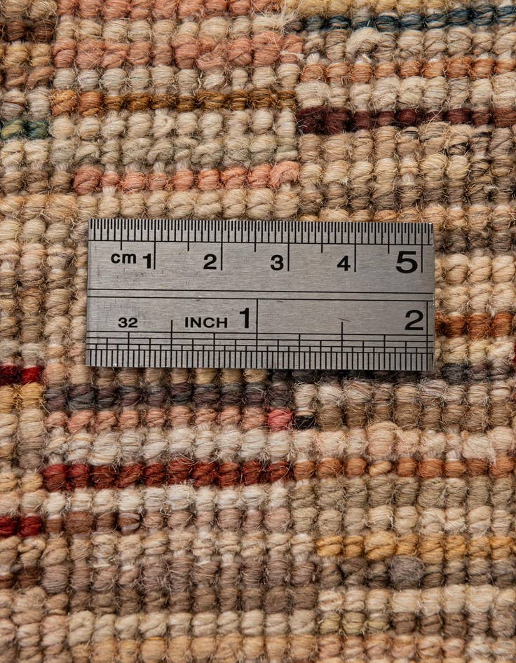 Detail image of  7' 6 x 9' 2  Hand Knotted Modern Ziegler Wool Rug