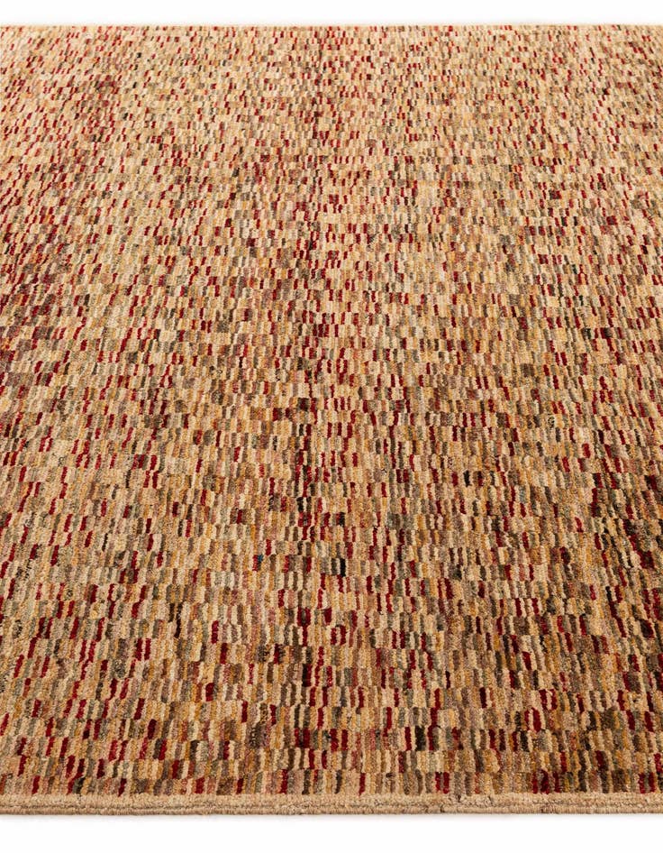 Detail image of  7' 6 x 9' 2  Hand Knotted Modern Ziegler Wool Rug