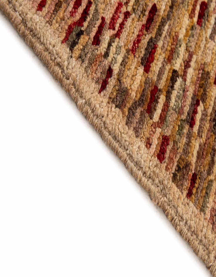 Detail image of  7' 6 x 9' 2  Hand Knotted Modern Ziegler Wool Rug