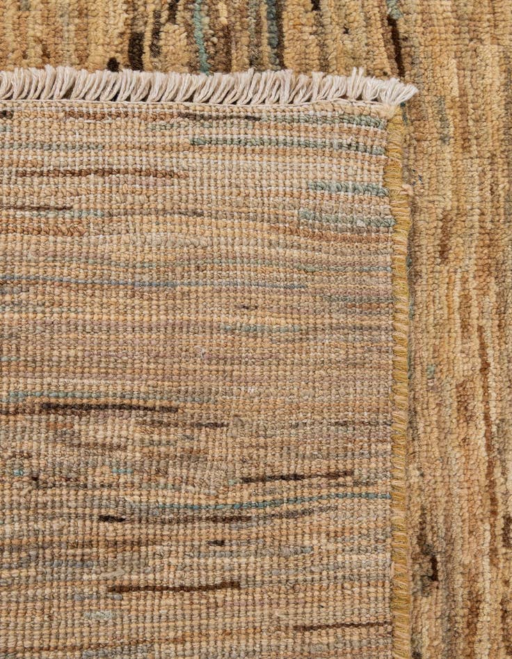 Detail image of  8' 1 x 9' 7  Hand Knotted Modern Ziegler Wool Rug