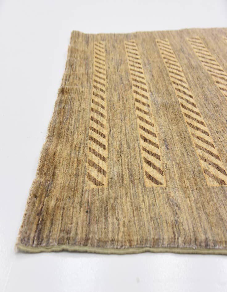 Detail image of  3' 11 x 5' 10  Hand Knotted Modern Ziegler Oriental Rug